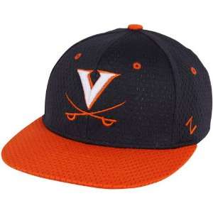 Zephyr Virginia Cavaliers Jersey Z Fit Hat   Navy Blue 