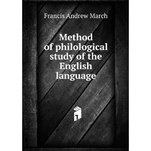  Method of philological study of the English language 
