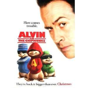  ALVIN AND THE CHIPMUNKS 27X40 ORIGINAL D/S MOVIE POSTER 