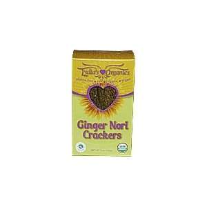 Raw Organic Lydias Ginger Nori Crackers 5 ozs.  Grocery 