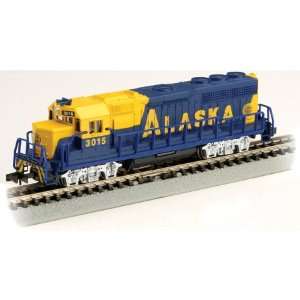  Bachmann GP40   Alaska Locomotive   N Scale: Toys & Games