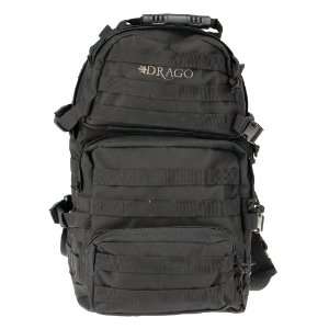  Drago Gear Assault Backpack Black: Sports & Outdoors