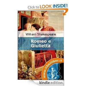 Romeo e Giulietta (Italian Edition): William Shakespeare:  