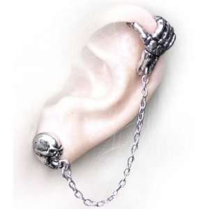  Mortal Remains Earring by Alchemy Gothic, England: Jewelry