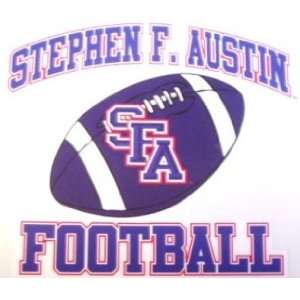  Austin State Lumberjacks Sticker Sfa Football