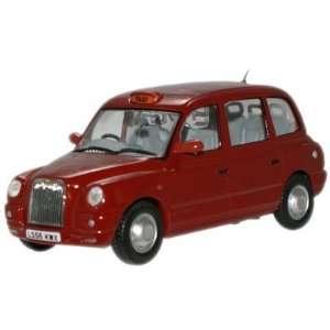  TX4 Taxi in Nightfire Red 1:43 scale model from oxford 