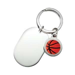  Personalized Basketball Keychain   Free Engraving: Office 