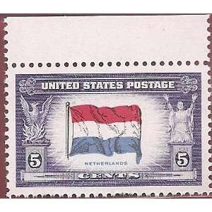  Stamps U.S. Overrun Countries Issues Netherlands Scott 913 
