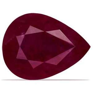  1.56 Carat Loose Ruby Pear Cut Jewelry