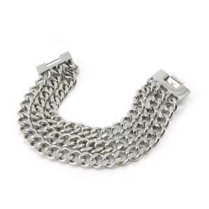  Steel bracelet Chorégraphie silver.: Jewelry