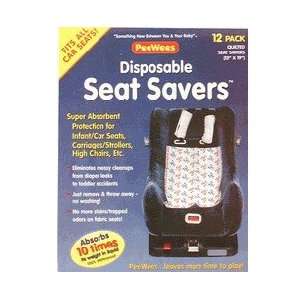  Peewees Disposable Seat Savers: Baby