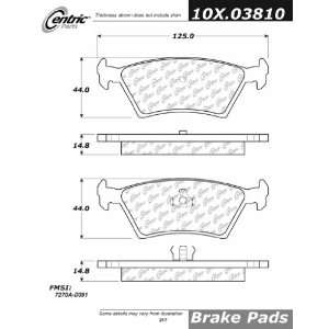  Centric Parts, 102.03810, CTek Brake Pads Automotive