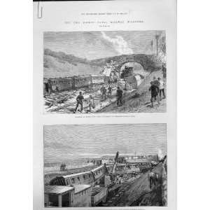    Railway Accident Wennington Lancs & Berwick 1880: Home & Kitchen
