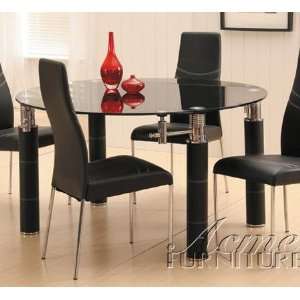  Acme 06800 Moderno Dining Table: Home & Kitchen