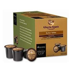 Gloria Jeans Coffees Butter Toffee K Cups 24 Count  