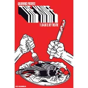  KNIFE   Posters   Limited Concert Promo: Home & Kitchen