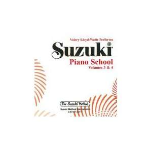  Alfred 00 0897 Suzuki Piano School CD  Volume 3 & 4 