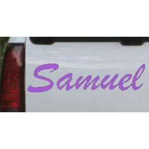  Purple 58in X 13.5in    Samuel Car Window Wall Laptop 