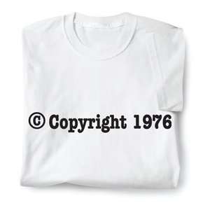  Personalized © Copyright Birth Year Infant Snapsuit: Baby