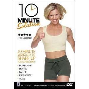 10 MINUTE SOLUTION DVD (5 WORKOUTS TO SHAPE UP YOUR WHOLE 
