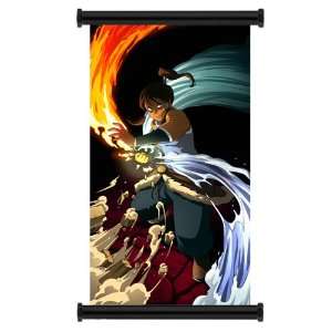  Avatar: The Legend of Korra Cartoon Fabric Wall Scroll 