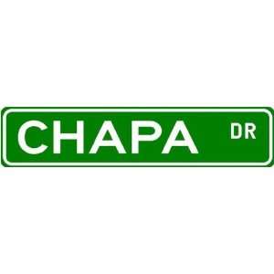  CHAPA Street Name Sign ~ Family Lastname Sign ~ Gameroom 