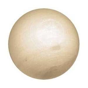   Wood Shapes Ball 3/4 5/Pkg UBAG 10138; 6 Items/Order