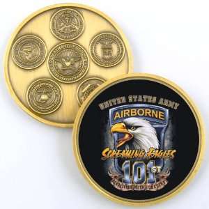  101ST SCREAMING EAGLES PHOTO CHALLENGE COIN YP589 