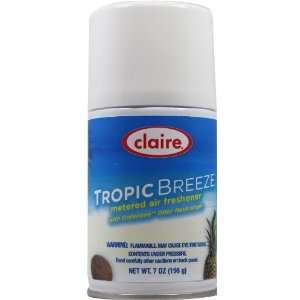 Claire C 105 7 Oz. Tropic Breeze Metered Air Freshener Aerosol Can 