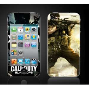  iPod Touch 4G Call of Duty Black Ops #2 Vinyl Skin kit 