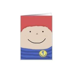  Happy Birthday 9 year old Boy Red Haired Boy Card: Toys 
