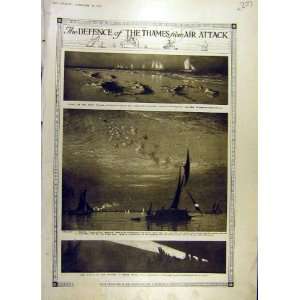  1917 Thames Air Attack Defence Ww1 War London: Home 