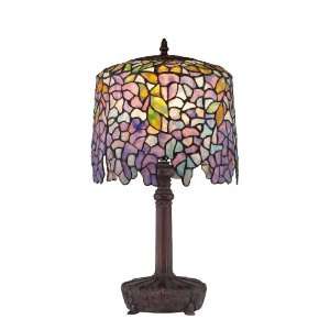   Light Down Lighting Purple Wisteria Table Lamp fro: Home Improvement