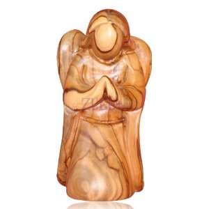  13cm Olive Wood Angel Figure 
