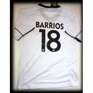   DORTMUND AWAY LUCAS BARRIOS 18 FOOTBALL SOCCER KIDS JERSEY 10 11 YEARS