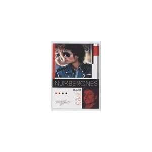   Michael Jackson (Trading Card) #182   Beat It NO1 