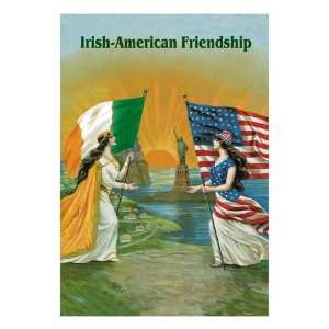  Irish American Friendship , 24x32