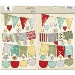     Christmas   Chipboard Stickers   Banners: Arts, Crafts & Sewing