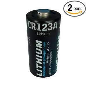 Industrial Grade 5PT96 Battery, Size 123a, Pk2  Industrial 