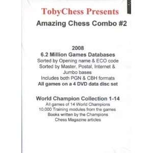  Chess Software Amazing Chess Combo #2 4 DVD Set 