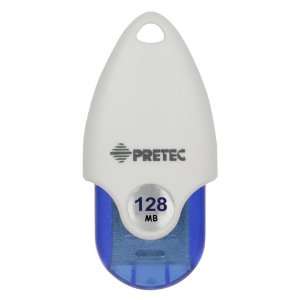  PRETEC 128MB i Disk Aqua USB Flash Drive: Electronics