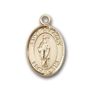  12K Gold Filled St. Gregory the Great Medal: Jewelry