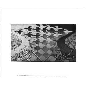   Cornelis Escher   24 x 20 inches   Day & Night, 1938: Home & Kitchen