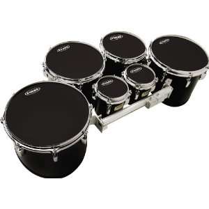   Evans MX Black Marching Tenor Drum Head, 6 Inch: Musical Instruments