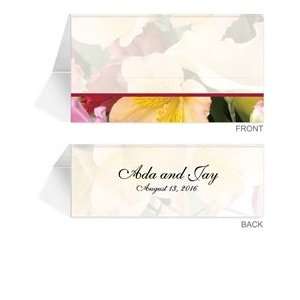  Cards   Yellow Alstroemeria Rebecca & Cinnamon Pop: Office Products