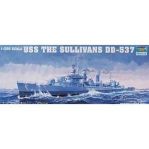  USS The Sullivans DD537 Destroyer 1 350 by Trumpeter Toys 