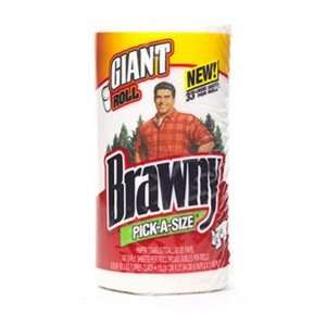  Brawny Pick A Size Paper Towels, Giant, Rolls, 6 Count 