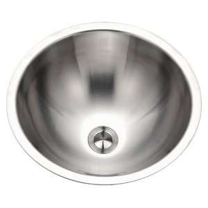 Houzer CRO 1620 1 Opus 14 3/8 Inch Diameter Undermount Stainless Steel 