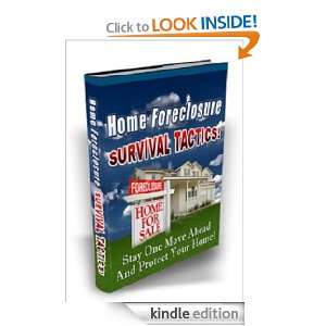 Home Foreclosure Survival Tactics Anne James  Kindle 