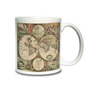  World Map 1689   Coffee Mug: Everything Else